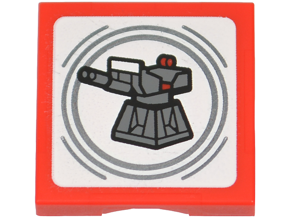 SMART Tag Tile 2 x 2 with SW Imperial Turret Pattern