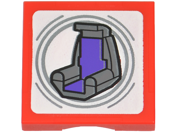 SMART Tag Tile 2 x 2 with SW Imperial Throne Pattern