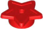 Plate, Round 1 x 1 with Star and Small Pin Hole