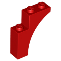 LEGO® Reddish Brown Arch 1 x 3 x 3 Design ID 13965 