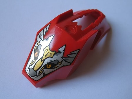 Flywheel Fairing Wolf Streamlined Shape with Worriz Pattern