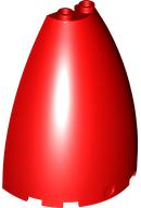 Cone Half 6 x 3 x 6 (Elliptic Paraboloid) with 2 x 1 Top