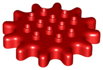 Duplo Gear 6 x 6 - 12 Tooth