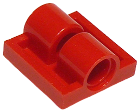 New Part 2817 Qty:25 Element 281721 Lego Red Plate Modified 2x2 