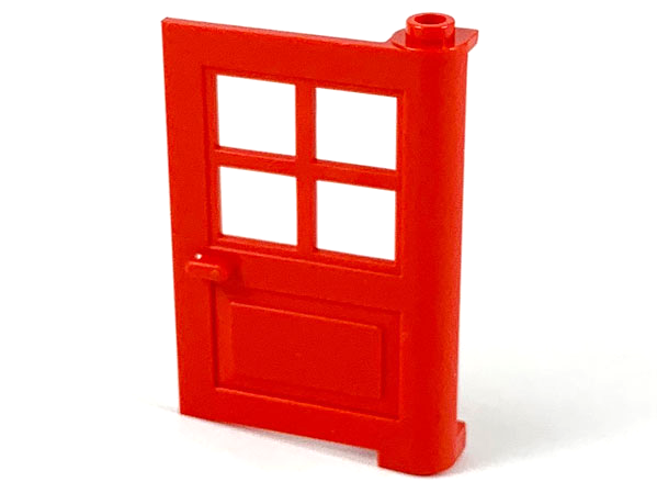 Marron Door 1x4x6 60596 NEW NEUF Lego 60623-1x Porte Reddish Brown 