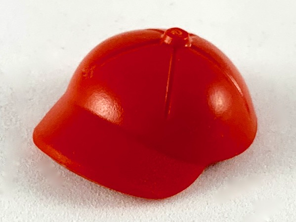 Minifigure, Ball Cap Large with 5 Seams and Small Pin
