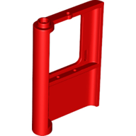 Door 1 x 4 x 5 Train Right, Thick Support at Bottom