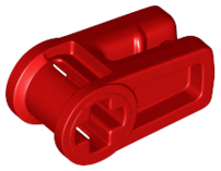 Lego 6x Genuine Technic Bright Red Wire Clip Cross Hole 49283 6263067 NEW 