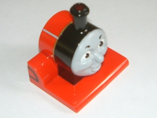 Duplo, Train Thomas & Friends Face, James Pattern