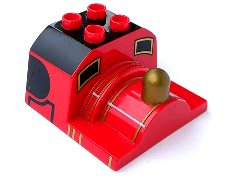 Duplo, Train Thomas & Friends Cab Top without Bunker, James Pattern