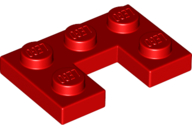 Plate, Modified 2 x 3 with 1 x 1 Cutout