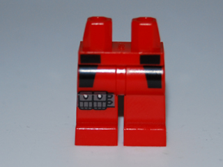 Hips and Legs with Black Markings and Utility Belt on Right Leg Pattern