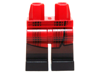 Hips and Legs with Plaid Miniskirt, Dark Brown Tights and Black Boots Pattern