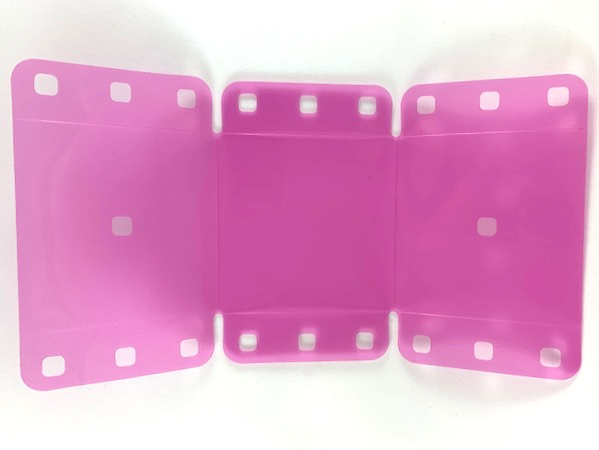 Clikits Plastic, Rectangle 14 x 26 1/2 with Rounded Corners and 20 Holes