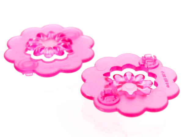 Clikits, Icon Flower 10 Petals 4 1/2 x 4 1/2 with 2 Pins