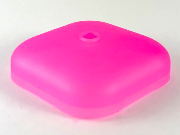 Clikits Container, Square Box with Hole - Lid