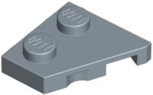 Wedge, Plate 2 x 2  Left