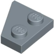 Wedge, Plate 2 x 2  Right
