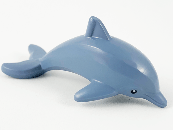 Lego 33499 pb01-1x Dauphin Medium blue Animal Water dolphin NEW NEUF 