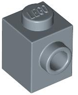 Brick, Modified 1 x 1 with Stud on Side