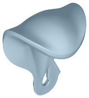 Minifigure, Headgear Hood and Tail