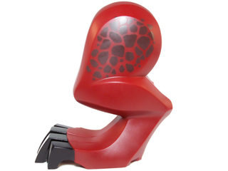 Dragon Leg (LotR) Left with Black Claws and Dark Brown Scales Pattern