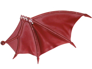 Dragon Wing 26 x 16 Folding Left with Spikes and Ball Joint Connector