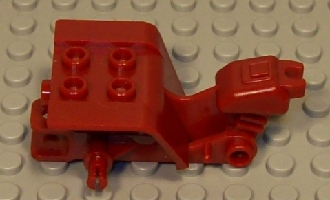 Tricycle Body Top with Dark Red Chassis (30187 / 30188)