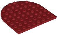 Plate, Round 8 x 8 Rounded End