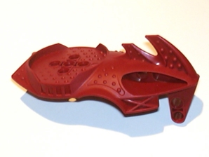 Bionicle Visorak Head with 7 Pin Holes and Axle Hole (Vohtarak)