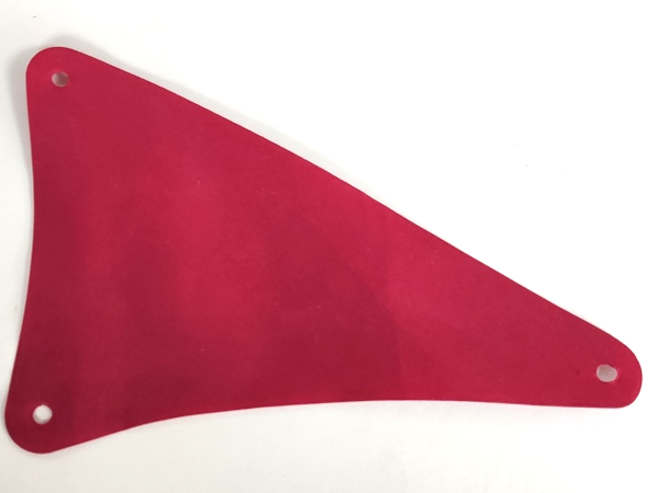 Cloth Sail Triangular 15 x 22 with 3 Holes