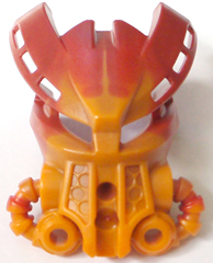Bionicle Mask Arthron with Orange Face