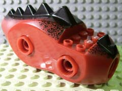 Dragon Body (Fantasy Era) with Black Dorsal Scales Pattern (7093)