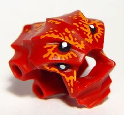 Minifigure, Head, Modified Lobster Pattern