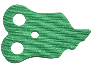 Minifigure Armor Pauldron Cloth, Tattered