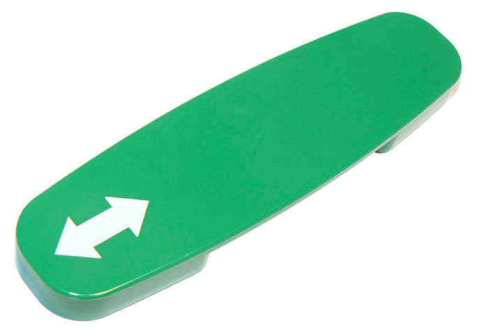 Duplo, Train Action Brick with White Arrow Double Pattern