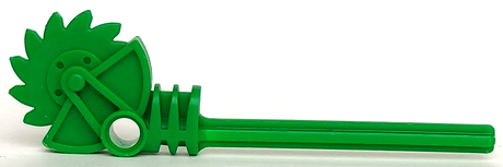 Bionicle Weapon Long Axle Circular Saw Staff with Pin Hole