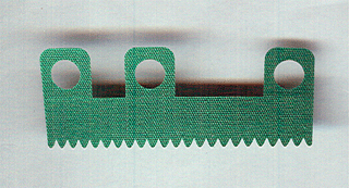 Minifigure Skirt Cloth Small Points (Grass)