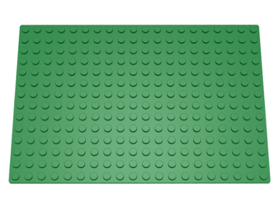 4 Per Order LEGO 8x16 Bright Green Base Plates
