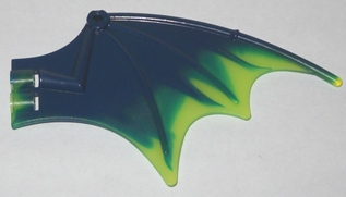 Dragon Wing 13 x 8 with Trans-Neon Green Trailing Edge Pattern