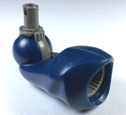 Galidor Limb Arm Nick, Top Section with Dark Gray Rotation Joint Pin