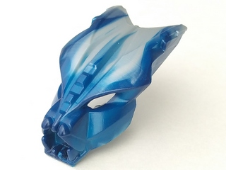 Bionicle Mask Avsa Great with Marbled Pearl Light Gray Pattern