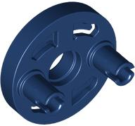 Technic Rotation Joint Disk with Large Pin Hole and 2 Pins