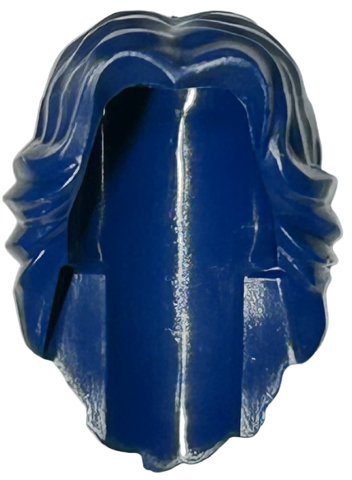 Minifigure, Hair Female Mid-Length Wavy with Center Part : Part