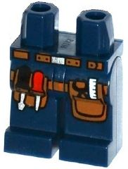 Hips and Legs with Tool Belt with Screwdrivers, Pliers and Ruler Pattern