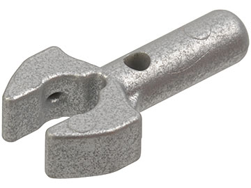 Lego 10x Bar 1L Clip Mechanical Claw pliers grey/light offer gray 48729b NEW 