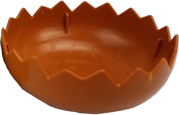 Duplo Egg Base with Jagged Edge