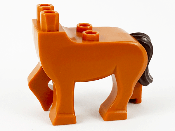 Lower Body Centaur with Dark Brown Tail Pattern