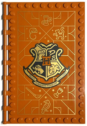 Tile, Modified 10 x 16 with Studs on Edges and Bar Handles with Hogwarts Transfiguration Class Pattern