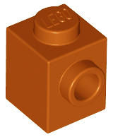 Jaune / Yellow studs Neuf Lego 87087-6x Brique / Brick Modified 1x1 w